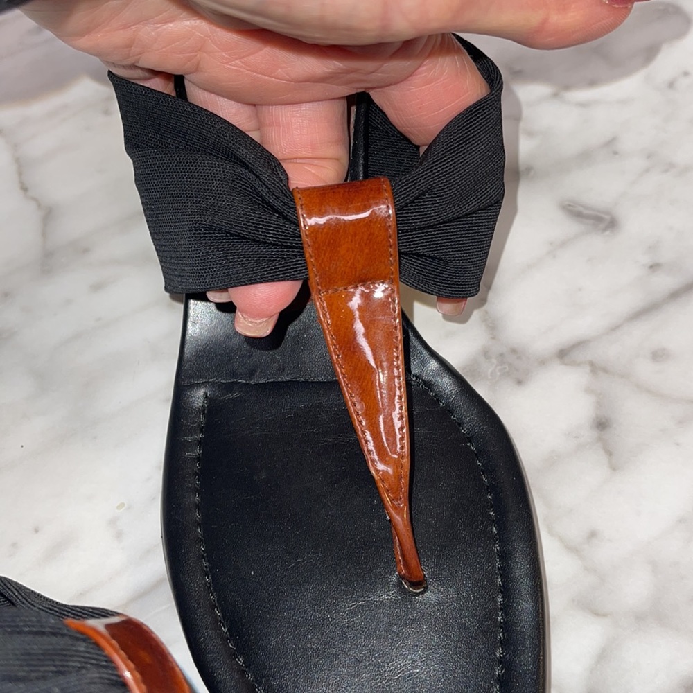 Donald J. Pliner Coutour Kitten Heel Sandals - Picture 5 of 11